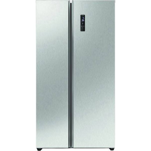 Bomann SBS 7344 Side-by-side fridge freezer Stainless steel