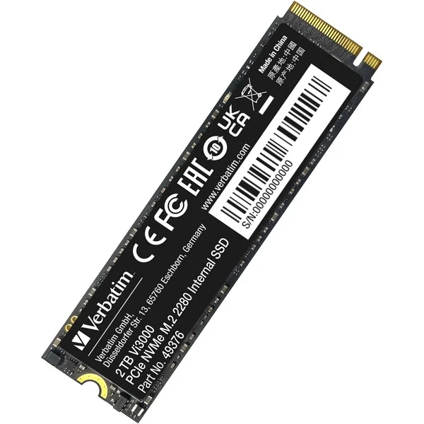 Verbatim Vi3000 2 TB SSD M.2 PCIe 3.0 x4