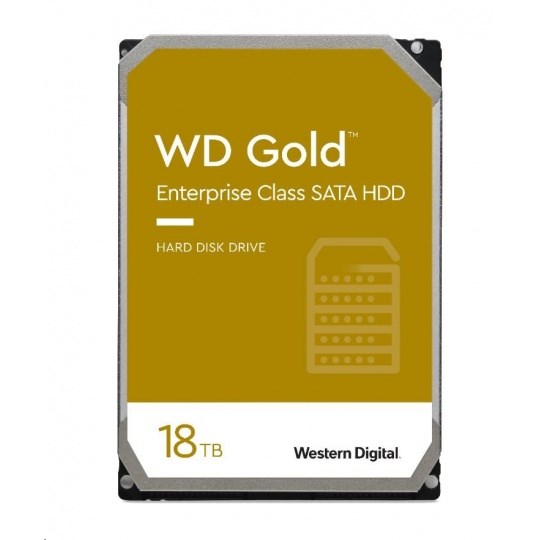 WD Western Digital Gold 3.5" 18TB HDD 3.5-inch SATA III