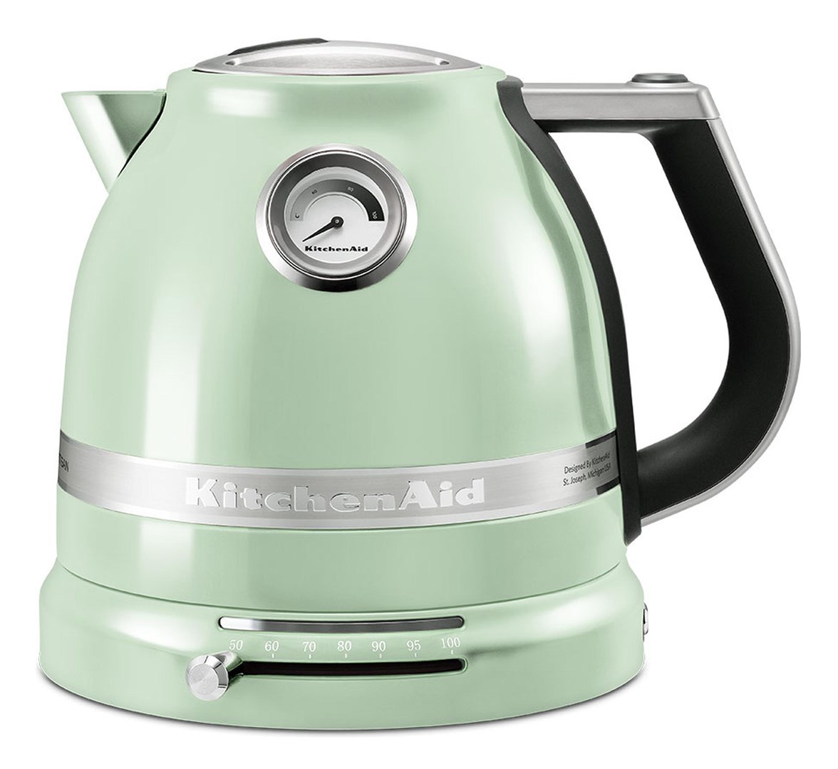 KitchenAid Kettle 5KEK1522EPT 1.5 L Black, Green, Stainless steel