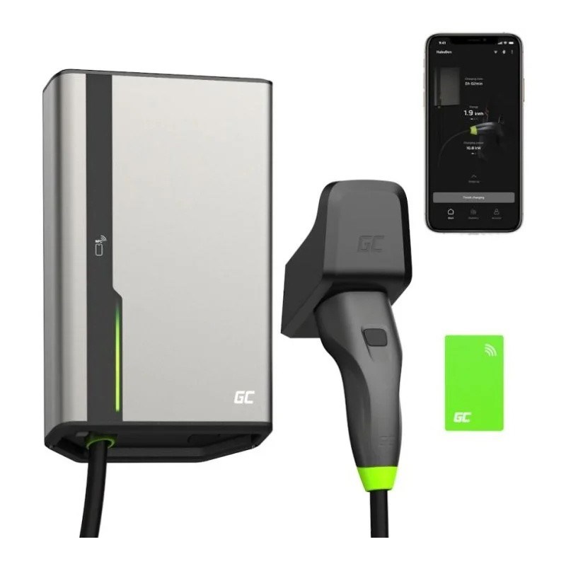 Green Cell HabuDen EVGC021B2250 Type 2 EV Charging Station, 22 kW