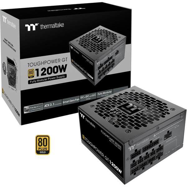 Thermaltake Toughpower GT 1200W Power Supply Black