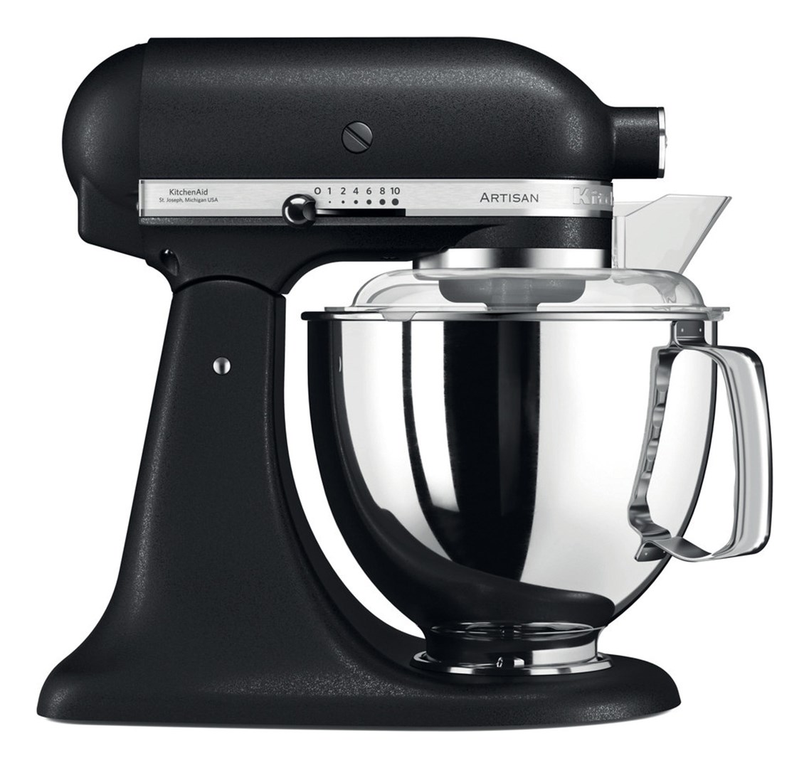 KitchenAid 5KSM175PSEBK Artisan Stand Mixer, 4.8 L, Black