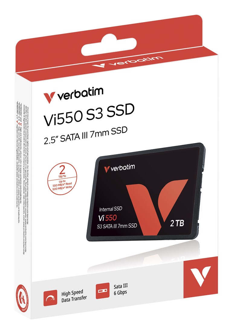 Verbatim Vi550 2 TB SSD 2.5-inch SATA III